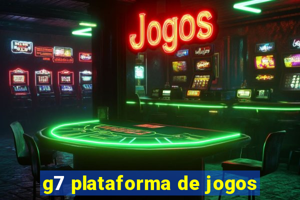 g7 plataforma de jogos